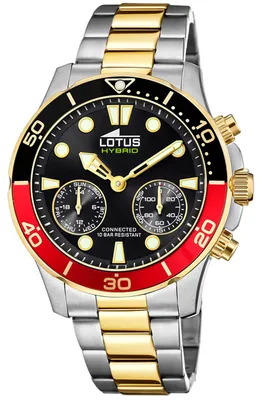 Obrázek produktu pro Pánské hodinky Lotus Classic Sport Elegantní náramkové hodinky z nerezové oceli stříbrně zlaté UL18801/4