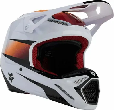 Produktbild von FOX V1 Flora White/Black XL Helm