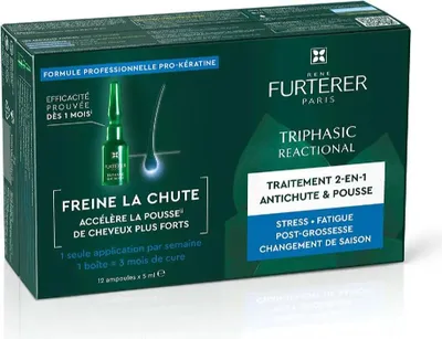 Obrázok produktu pre Rene Furterer Ampulky Rene Furterer Triphasic Reactional Ritual sérum proti vypadávaniu vlasov 12x5ml