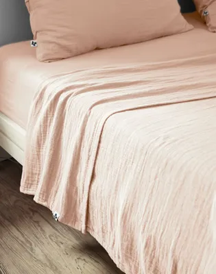 Produktbild von Bettlaken 240 x 300 cm GAÏA Marshmallow