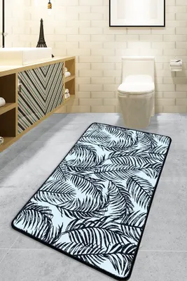 Produktbild von Mijolnir, Frond, Badematte, Mehrfarbig, 100% POLYESTER, 70 x 120 cm