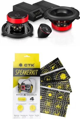 Produktbild von Lautsprecher Emphaser ECP-M5 inkl. CTK Speakerkit Dämmpaket -