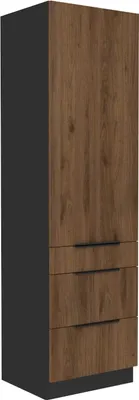 Produktbild von Hochschrank Monza nussbaum 60 DKS-210 3S 1F
