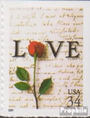 Produktbild von Briefmarken USA 2001 Mi 3432BE postfrisch Grußmarken