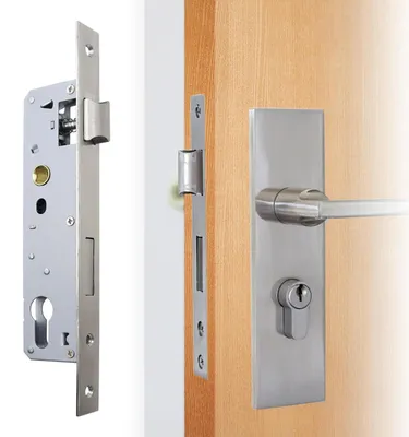 Image de Verrou de mortise pour portails de jardin et portes métalliques