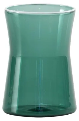 Zdjęcie produktu dla Zestaw 4 szklanek Zafferano Classy, wykonanych z ręcznie dmuchanego szkła borokrzemowego w kolorze zieleni jeziornej, idealny do Twojej zastawy