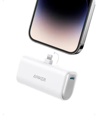 Obrázok produktu pre Anker power banka Nano A1645G21 – 5 000 mAh, 12 W, Lightning konektor, biela