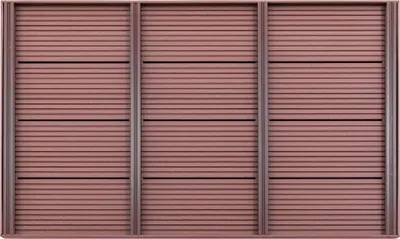 Obrázek produktu pro vidaXL Podlahový prvek pro solární sprchu Brown 101x63x5,5 cm WPC