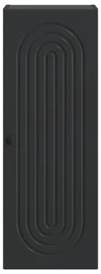 Produktbild von vidaXL Wandschrank Schwarz 33 x 34,5 x 90 cm Holzwerkstoff