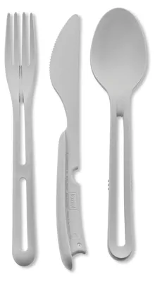 Produktbild von Mehrweg-Besteck-Set KLIKK, 3-teilig, KOZIOL