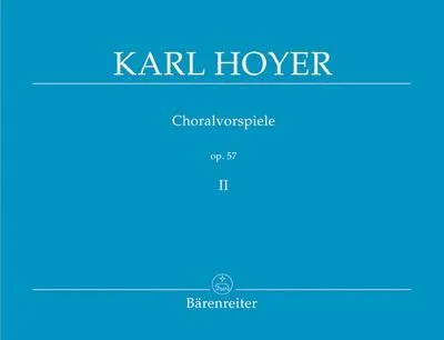 Produktbild von Choralvorspiele op.57, Orgel. Bd.2