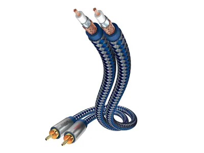 Produktbild von Inakustik 00404015, 2 x RCA, Männlich, 2 x RCA, Männlich, 1,5 m, Blau