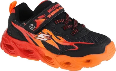Produktbild von Skechers Thermo-Flash - Heat-Flux - Schwarz / Rot Synthetik Größe: 33 Normal