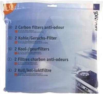 Produktbild von SCANPART 1530050001, Filter für Dunstabzugshaube, Schwarz, 470 mm, 570 mm, 2 Stück(e)