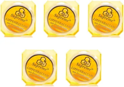 Produktbild von Api Supreme Lippenbalsam mit Propolis und Bienenwachs | 12 ml | 5er Set