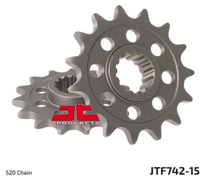 Produktbild von Ritzel 15Z  |  520 Feinverz. Innen Ø 22/25