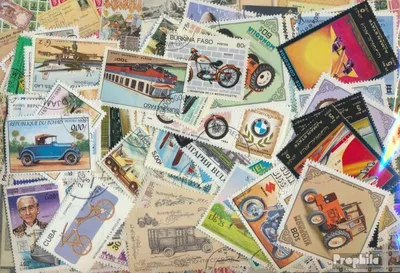 Produktbild von Briefmarken Motive 300 verschiedene Verkehr Marken