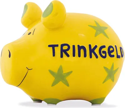 Produktbild von KCG 100031 Spardose Schwein "Trinkgeld" - Keramik, klein