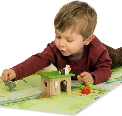 Produktbild von Le Toy Van Bunny & Guinea Set, Puppenhaus-Spielzeug, 3 Jahr(e)