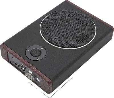 Immagine prodotto di Subwoofer, 600W di potenza massima, installazione sotto il sedile, colore nero
