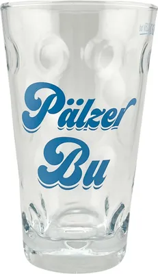 Produktbild von Pälzer Bu Dubbeglas 0,25 Liter - Das kleine Schorleglas für einen echten Pfälzer