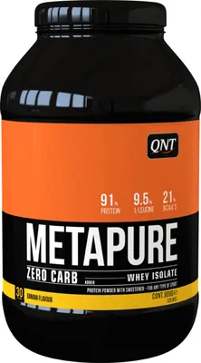 Produktbild von QNT Metapure Zero Carb Whey Isolate (908g) Banana - Eiweiße - Molkenprotein-Isolat