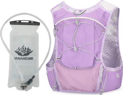 Zdjęcie produktu dla Hydration Vest Pack Oddychający plecak hydracyjny Plecak do biegania o dużej pojemności z workiem na wodę 2L Różowy