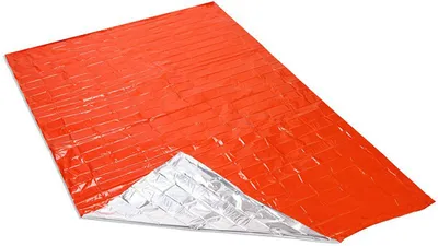 Produktbild von Notfallschlafsack, wasserdicht, tragbar, Thermodecke, leicht, für Outdoor-Camping, Rucksackreisen, Wandern, Erwachsene, Überlebens-Biwaksack