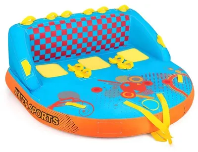 Obrázek produktu pro Nafukovací tažný člun pro 3 osoby NP11600, 240 x 200 x 70 cm, nosnost 300 kg, vícebarevný