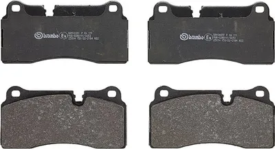 Produktbild von Bremsbelagsatz Scheibenbremse 18 mm BREMBO passend für BMW 2er