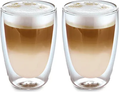 Zdjęcie produktu dla Szklanki Weis z podwójnymi ściankami XL 350 ml zestaw 2 szt