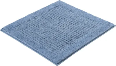 Produktbild von Kleine Wolke Badteppich NET Stahlblau 60 x 60 cm