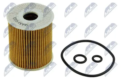Produktbild von Ölfilter NTY FOF-VW-033 Filtereinsatz für VW Polo Schrägheck (6R1, 6C1) für SKODA Fabia II Schrägheck (542) Fabia II Combi (545) ROOMSTER (5J)