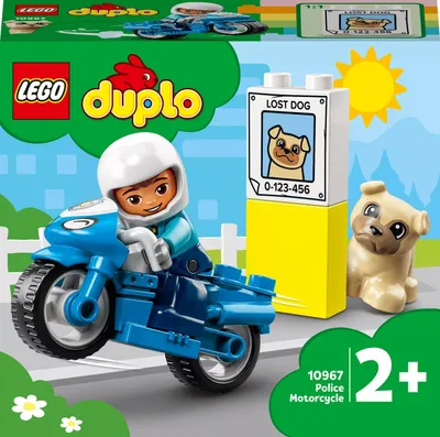 Immagine prodotto di LEGO DUPLO - Moto della polizia 10967