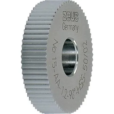 Image de H+K  Roue de fraisage moletée DIN 403 PM AA 25 x 6 x 8 mm, pas de 1,5