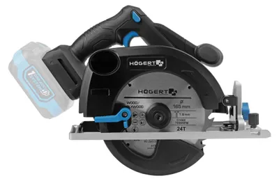 Produktbild von Handkreissäge Akku 18V bürstenlos Högert Technik, 165 mm, Schnitttiefe 53 mm, ohne Akku – Kreissäge OneAccuSystem