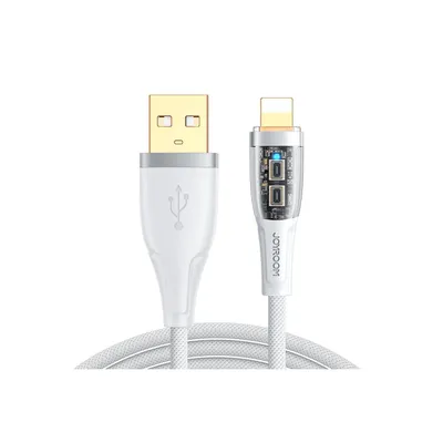 Produktbild von Kabel auf USB-A / Lightning / 2,4 A / 1,2 m Joyroom S-UL012A3 (weiß)