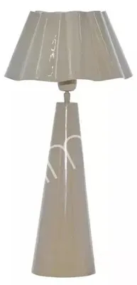 Productafbeelding van Tafel lamp GINA, diameter 30 cm, hoogte 57 cm, kleur: khaki