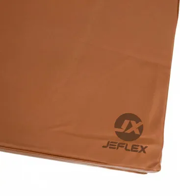 Produktbild von Jeflex klappbare Turnmatte Weichbodenmatte braun 180 x 60 x 6 cm, Fitness, Turnen, Spiele