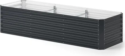 Produktbild von Hochbeet OK-Living  Anthrazit 270 x 90 cm, Model 42046