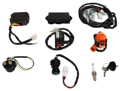 Obrázok produktu pre Sada usmerňovača a regulátora napätia pre ATV 3GD 82590 40 00, spínač zapaľovacej cievky, jednotka CDI, relé štartéra a sada elektromagnetických ventilov pre Warrior 350 YFM350X