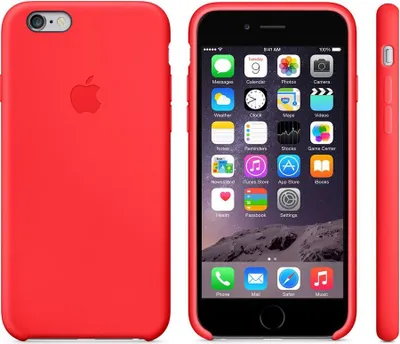 Obrázek produktu pro Apple MGQH2ZM/A, Obal, Apple, iPhone 6, 11,9 cm (4.7"), erven
