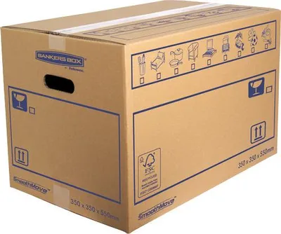 Immagine prodotto di Fellowes 6207301 pacco Scatola da imballaggio Blu, Marrone 1 pz