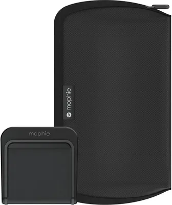 Produktbild von mophie 401302090, Indoor, AC, Zigarettenanzünder, USB, 2,4 A, Kabelloses Auflad