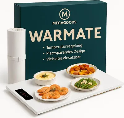 Produktbild von Elektrische Warmhalteplatte mit Temperaturregelung für Partys DE.