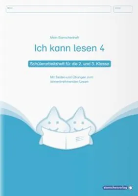Produktbild von Ich kann lesen 4. Mein Sternchenheft Schülerarbeitsheft für die 2. und 3. Klasse