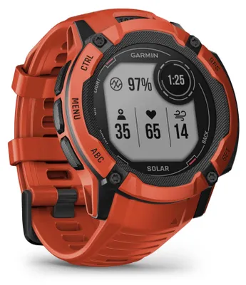 Imagen del producto de Garmin Instinct (2) 2X - Solar - 50 mm - Rojo