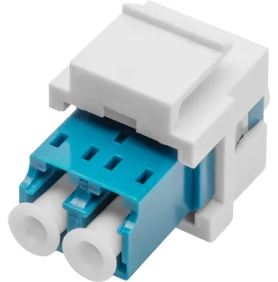Produktbild von DIGITUS LWL Kupplung LC->LC Singlemode Duplex Keystone-Modul