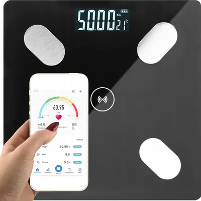 Obrázok produktu pre 180kg váha s funkciou bluetooth W9993