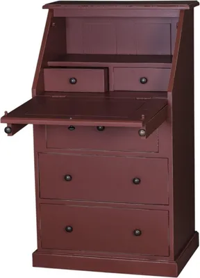Produktbild von Casa Padrino Landhausstil Sekretär mit 5 Schubladen 65 x 45 x H. 110 cm - Möbel im Landhausstil